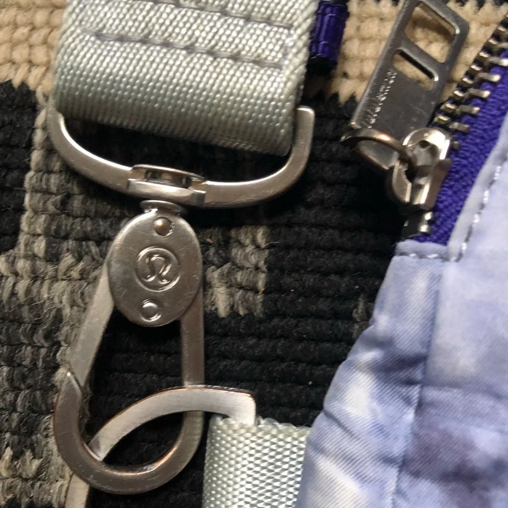 lululemon athletica Purple and Gray Women's Bag
